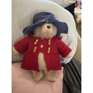 Paddington Bear By Gabrielle Designs 1981 England Plush Vintage Coat Hat